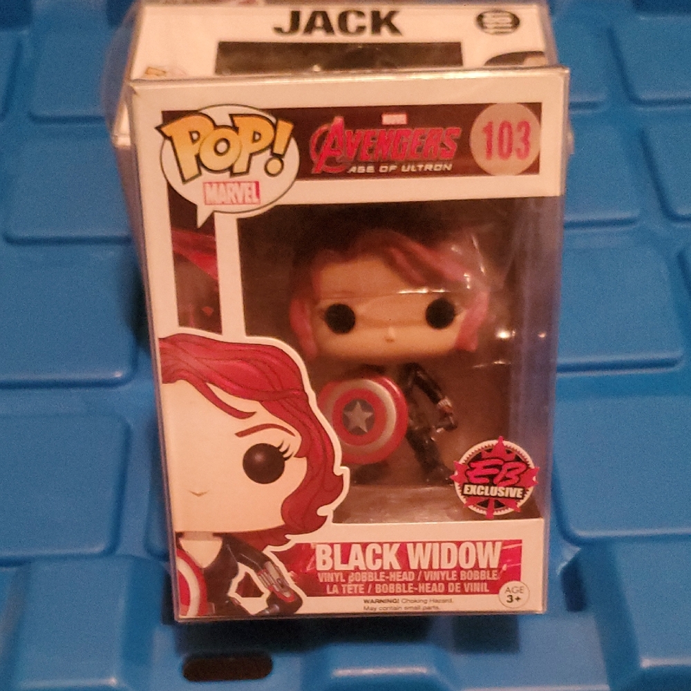 Avengers Age Of Ultron Black Widow #103 Funko Pop Eb Exclusive